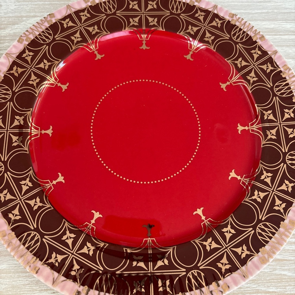 Anthropologie THE HONORA STONEWARE DESSERT PLATE SET OF 4 - Picture 5 of 12